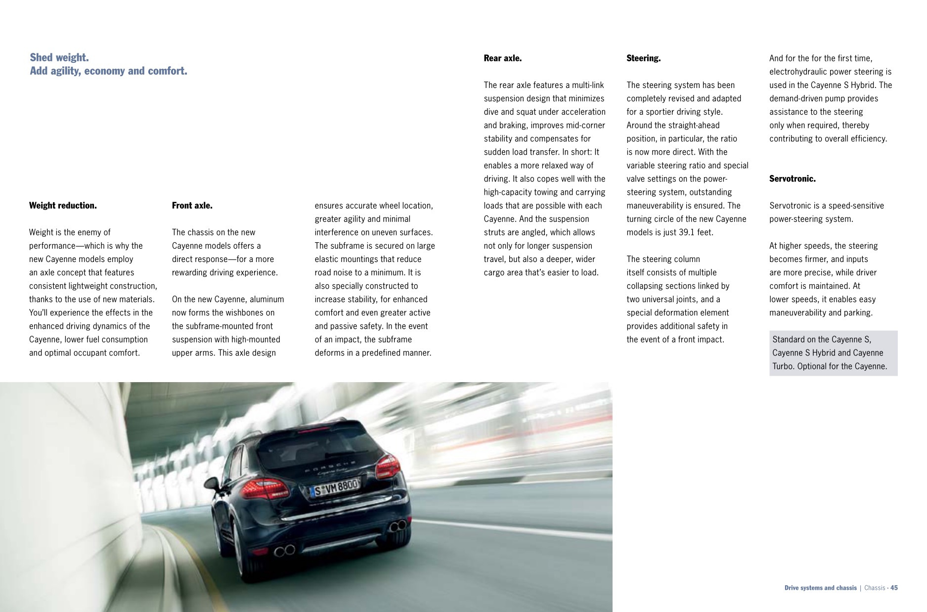 2011 Porsche Cayenne Brochure Page 24